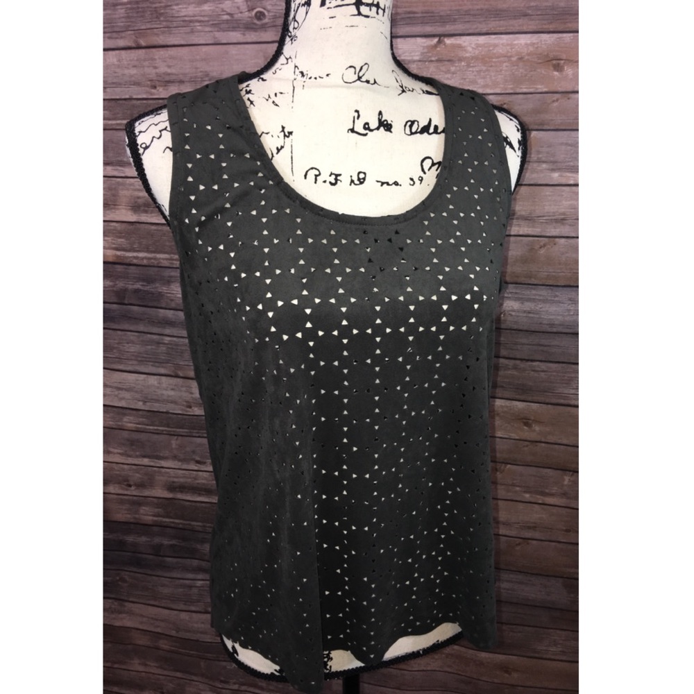 Sans Souci Dark Gray Tank Top / Cami